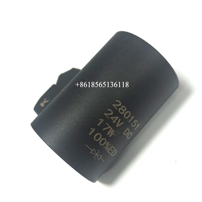 280151 280153 Solenoid Valve Coil 24V 17W 27W Solenoid Valve Coil
