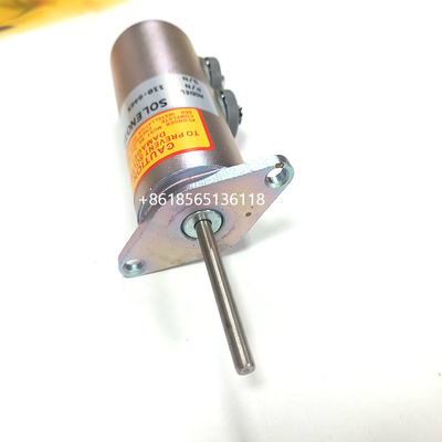 110-6465 7N9504 6T-4122 24V Diesel Shutoff Solenoid For Caterpillar CAT 3204 3406C