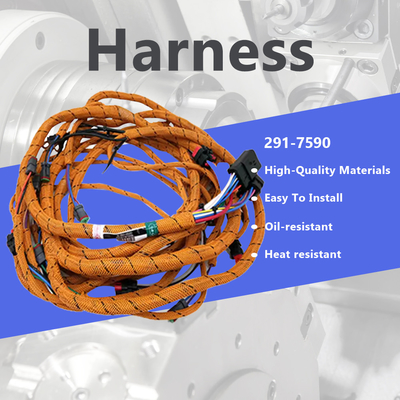 186-4605 1864605 Excavator Parts E320C Cab EXternal Wiring Harness Assemble