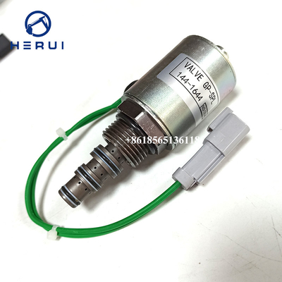 24V Solenoid 144-1644 1441644 For Caterpillar 216 226 228 232 236 246 247 248 252 257 262 267 268B 277 287 287