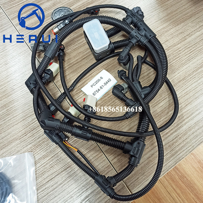 PC200-8 PC220-8 6D107 Engine Wiring Harness For Komatsu Excavator 6754-81-9440