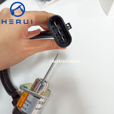 1G925-60011 6691498 12V Fuel Shut Off Solenoid For S185 S205 325 328 329 Engine 1503ES-12A5UC4S Stop Solenoid