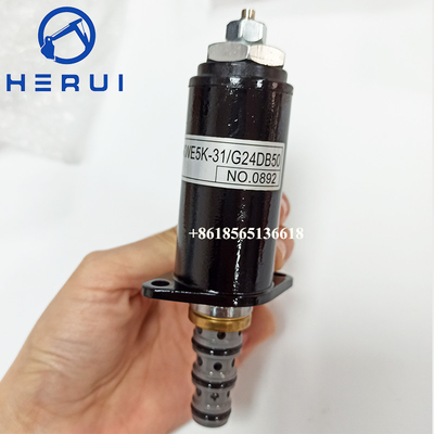 KWE5K-31/G24DB50 YN35V00050F1 Solenoid Valve For Kobelco SK200-8 SK330-8 SK350