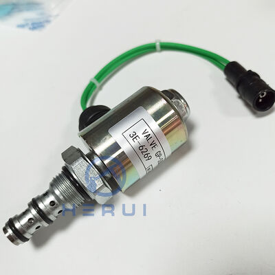 Wheel Loader Solenoid Valve Parts 3E-6269 24v Hydraulic Main Pump Solenoid Valve for 910E 910F 918F 928G