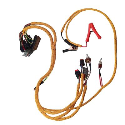 320D Excavator Diagnostic Cable Engine C6.4 Comprehensive Test Wiring Harness for  E320C E320D Injector Harness