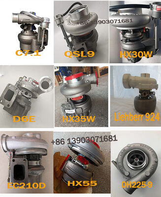 Diesel Engine Turbocharger 4HK1 for JCB Excavator JS200 JS210 JS220 8-98030217-0 02/802306 Turbo