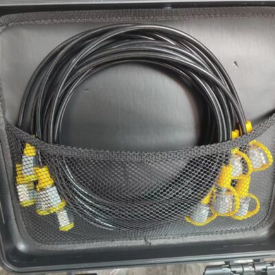 Construction Machinery Parts 5 Gauges Hydraulic Pressure Test Kit Measurement Tool for Excavators