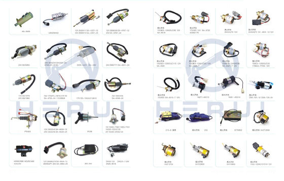 High Quality Excavator 092602130 092601130 Solenoid Valve Coil