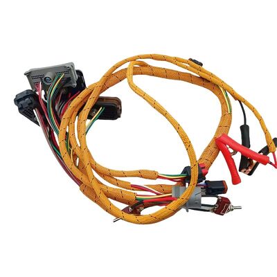 320D Excavator Diagnostic Cable Engine C6.4 Comprehensive Test Wiring Harness for  E320C E320D Injector Harness