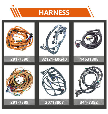 Excavator Parts Diesel Engine Parts SAA4D107E-2 4D107 Engine Wiring Harness 6751-81-8150 for Komatsu Excavator Wiring Harness