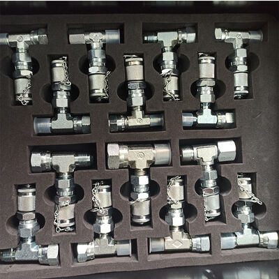 5 Gauges Hydraulic Pressure Gauge Set Hydraulic test Kit Diagnostic Tool for Excavator Hydraulic Pressure Measurement Kit